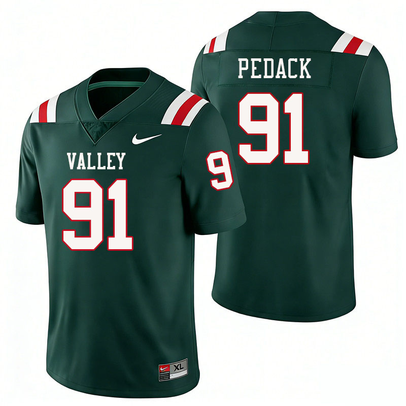 Mississippi Valley State Delta Devils #91 Isaiah Pedack College Football Jerseys,Uniforms Stitched-G